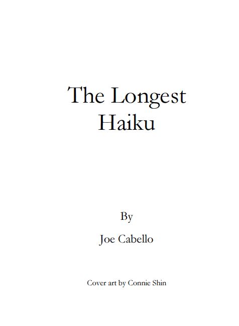 the longest haiku page 1